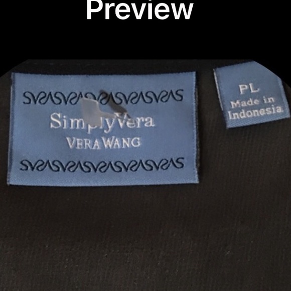 Vera Wang GORG Lace Dress with Pockets Waist Strap and Under Slip - Picture 5 of 5